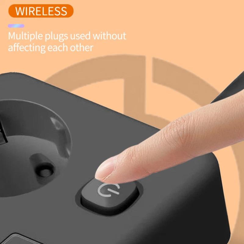 EU To EU Power Station – Multi-Outlet USB PD Strip with Built-in Charging Pad