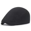 Хлопковые кепки газетчика для мужчин и женщин, мягкий повседневный берет, однотонная шляпа унисекс в стиле ретро, ​​плоская кепка для водителя, весенне-осенние береты, теплые шапки