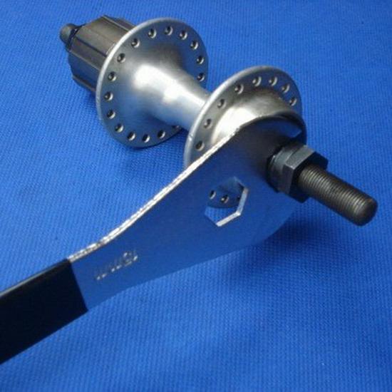 Высокоуглеродистая сталь, закаленная, 15 мм велосипедный ключ для ступицы и педалей, толщина 2 мм