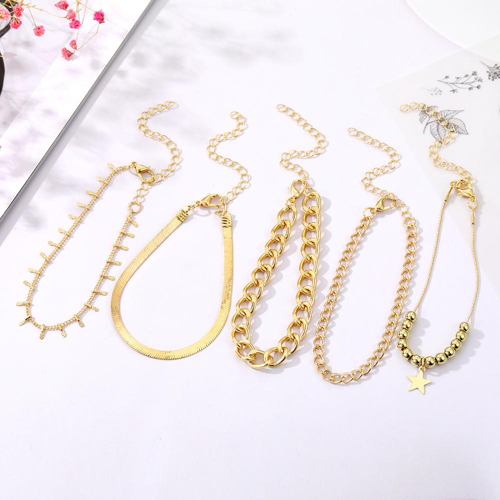 Новинка 2022 года, классический винтажный комплект браслетов, женский браслет, браслет со звездой, браслет-подвеска, браслет, браслет, подарки для женщин и девочек