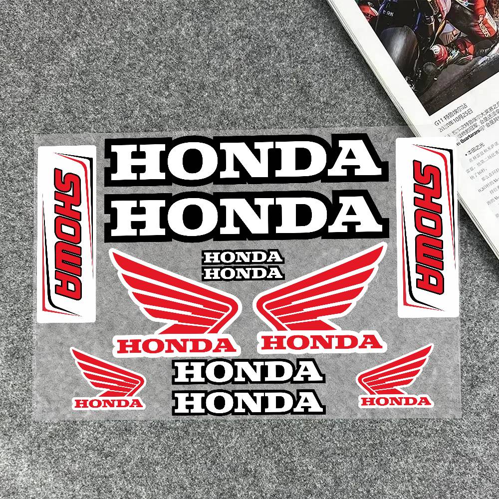 ydcr7 Stickers Moto Sticker Auto Body Bumper for Honda Windows Motorcycle Laptop Walls Vinyl Decal Car Tuning Accessories
