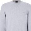 HUGO BOSS Sweaters Men's Light Gray Crew Neck Moderate Other 50466684-041