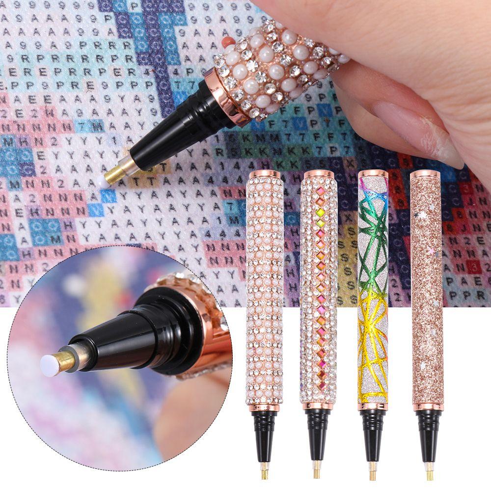 Sparkle Diamond Painting Pen Diamond Painting Accessories Point Drill Pens Glitter Diamond