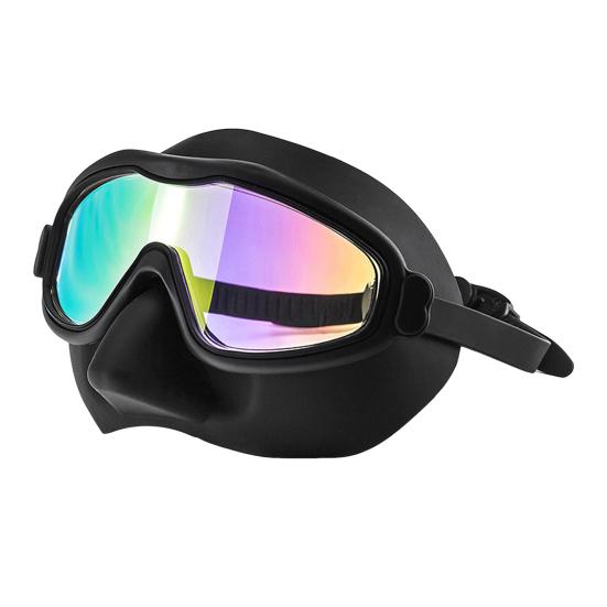 Детские очки для плавания с защитой от запотевания и ультрафиолета, с защитой от запотевания, широкоугольными линзами, непротекаемыми очками для детей от 3 до 15 лет