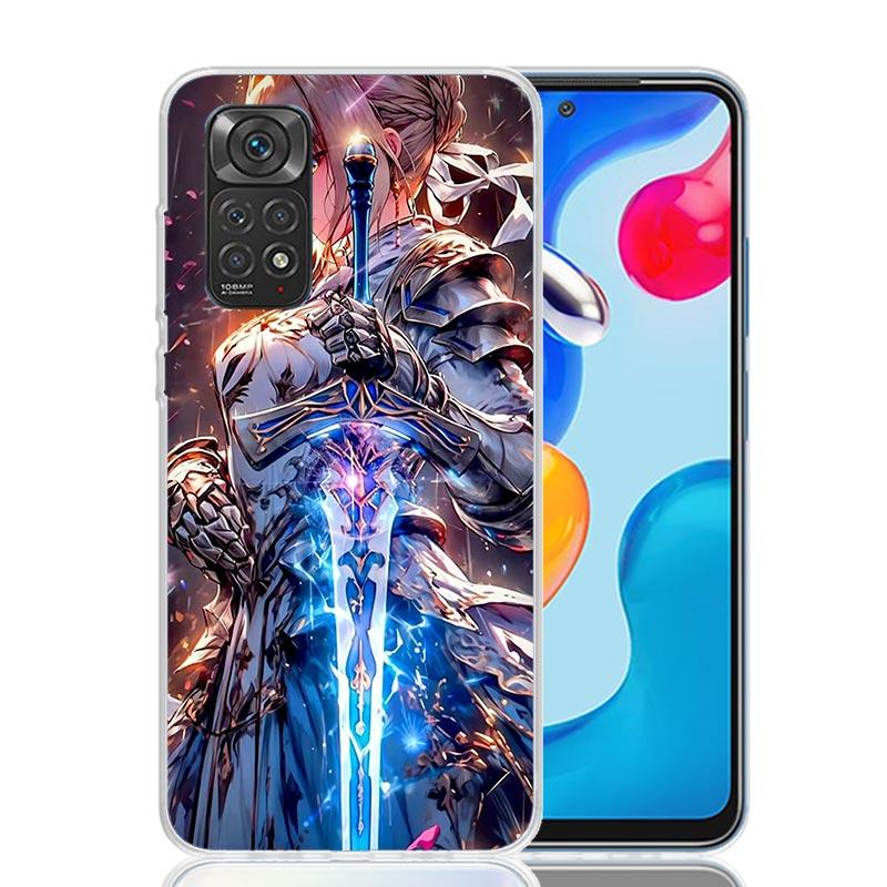 Чехол для телефона Fate Zero Stay Night Archer для Xiaomi Redmi Note 15 14 13 12S 12 Pro Plus 11S 11E 11 11T 10S 10 Арт Мягкий Узор Cov