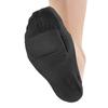 Alphax Foot Protection Pads, Cotton Blend Foot Blister Cushion Covers (1 Pair), Black