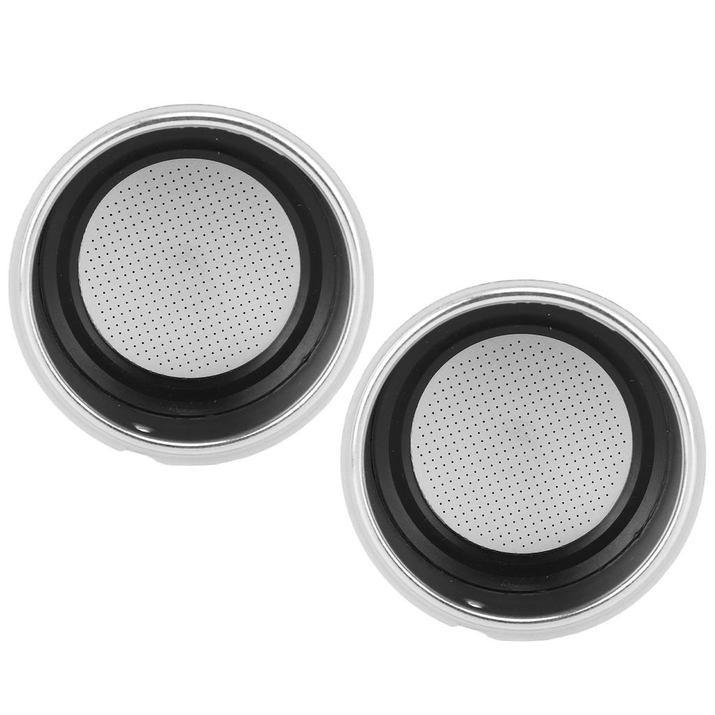 Портафильтр, 51 мм, 2 чашки, корзина для фильтра из нержавеющей стали, корзина для кофейного фильтра для Delonghi Coffee Machi