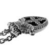 ArtemisClassic Черный Оникс Подвеска-Шарм Серебряный Аксессуар Бренд Ювелирные Изделия Серебро 925 Ожерелье Подвеска [Artemis Classic] ac-acp0229 Мужской Женский