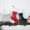Hanging Christmas Stocking Large Size Xmas Gift Bag Candy Bag Christmas Gift Socks  Christmas Decor