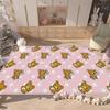 Classic Popular R-rilakkuma Cute Kitchen Mat Cheaper Anti-slip Modern Living Room Balcony Printed Modern Home Decor