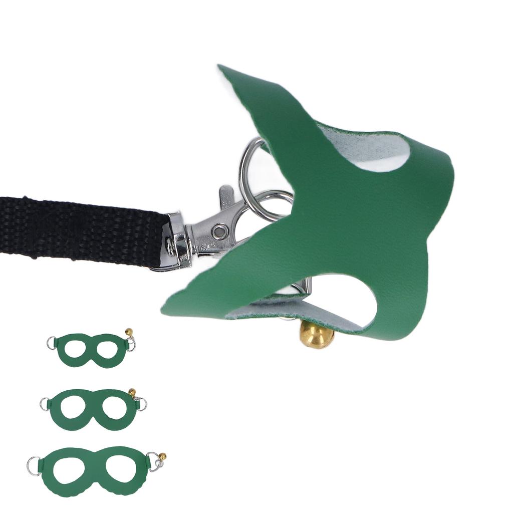 Hamster Harness and Leash Set Artificial Leather Soft Easy To Wear Rat Walking Harness Vest and