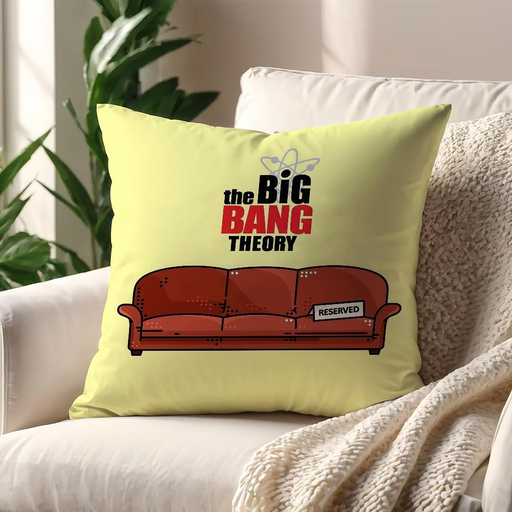 Hot TV TThe Big Bang TTheory cushion cover For Pillow Printing Sofa Decoration Home Room Coffee Shop Office Nordic Simplicity
