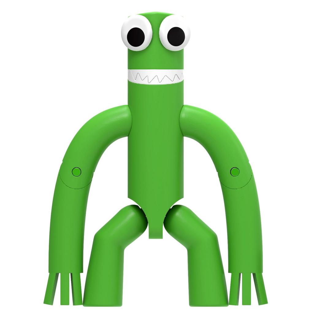 Официально лицензированная экшн-фигурка Rainbow Friends зеленого цвета,