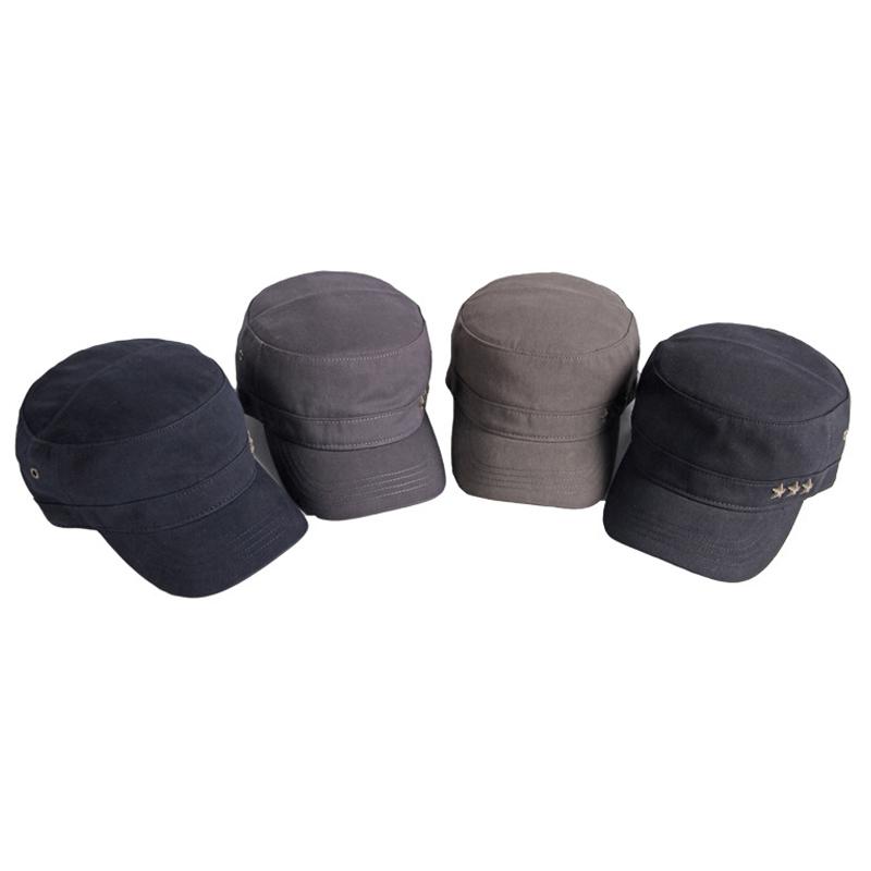 Хлопковые кепки, мужская шляпа с плоским цилиндром, кепка капитана, берет, плоские шапки, мужская кадетская кепка, бейсбольная кепка Snapback, четыре сезона
