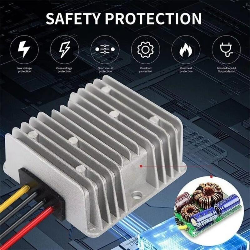 A96I-For Ryobi DC 18V To DC 12V 20A 240W Converter Adapter Step Down DIY Voltage Regulator Buck Boost Auto Functionality