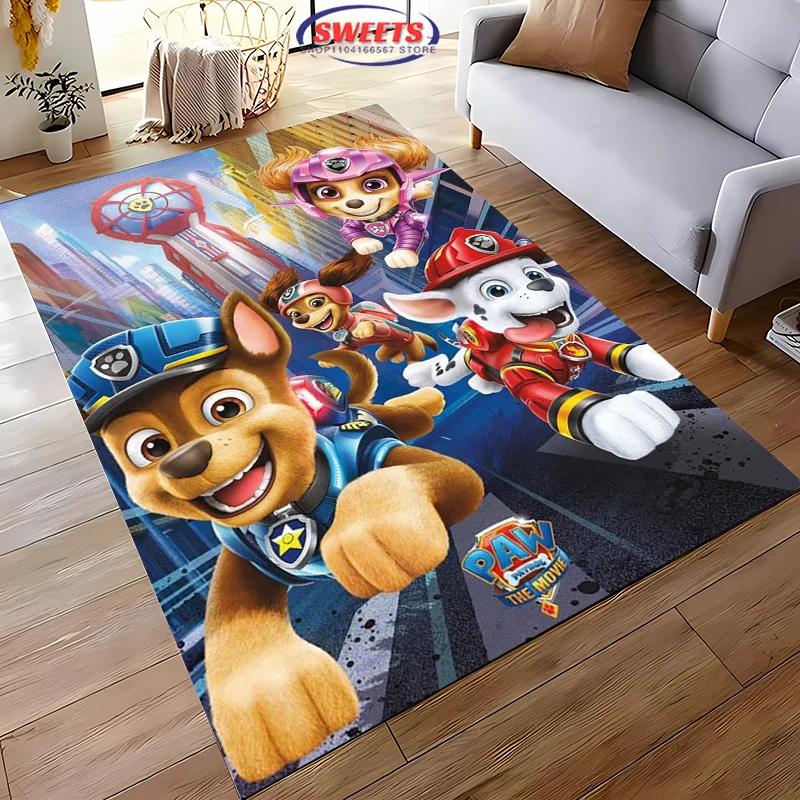 3D New Arrive Cute Dog Cartoon Carpet,Rug for Living Room Children's Bedroom Sofa Kitchen Doormat Decor,Kid's Non-slip Floor Mat