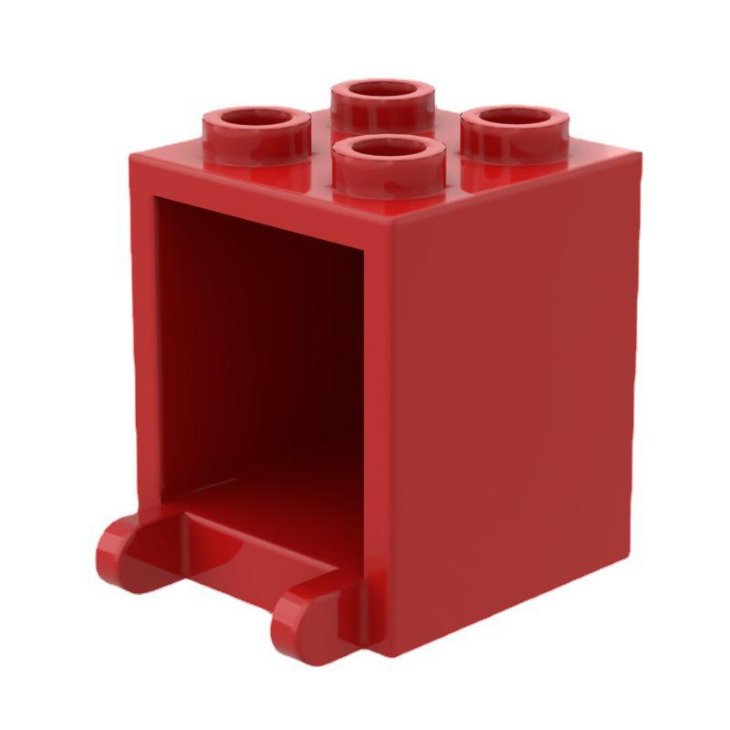 50 г MOC 4345 Мелкие interlocking строительные блоки - Детали почтового ящика 2x2