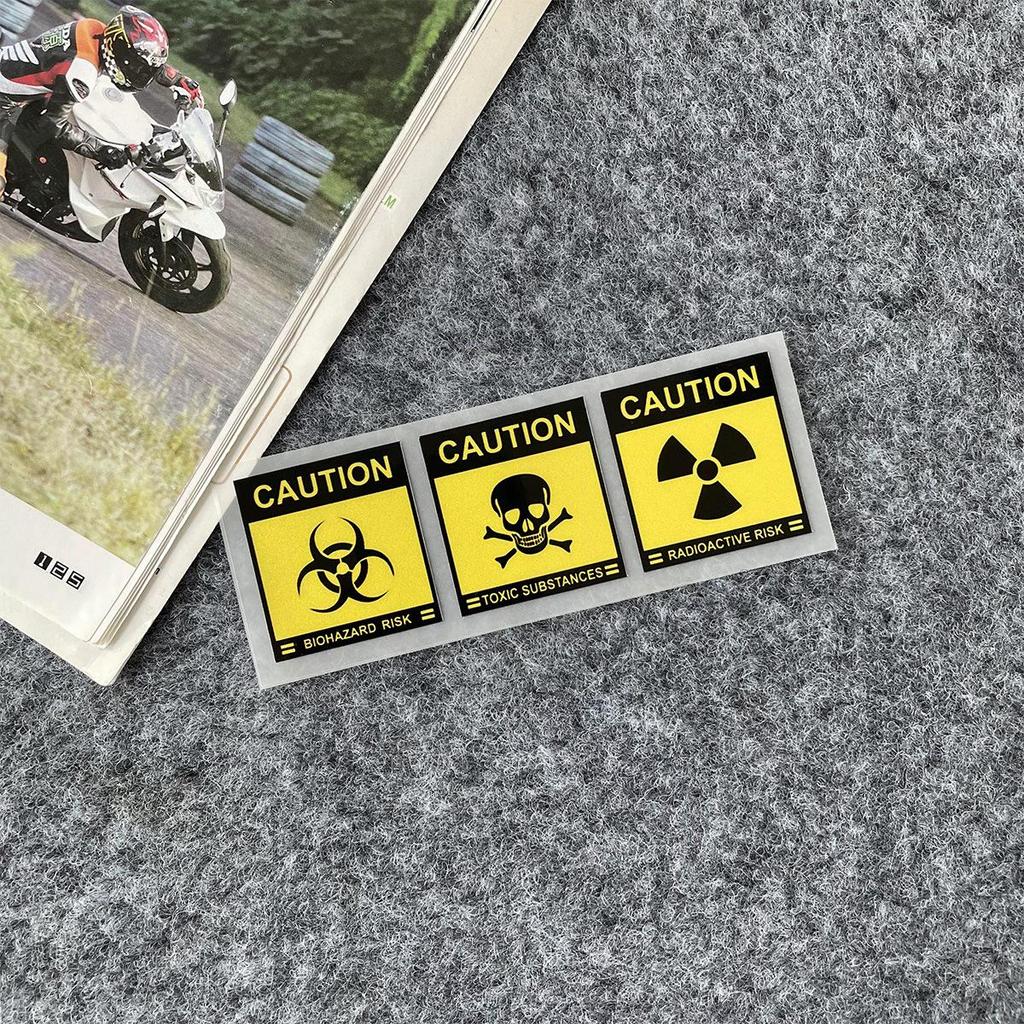 Наклейка на мотоцикл/машину Resident Evil Umbrella: Водонепроницаемая и прочная наклейка