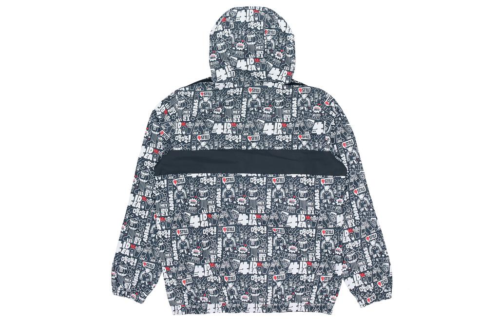 Adidas Neo Jackets Men's Black Hooded Thickened Other GL8086