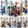 Чехол для телефона My Hero MHA Art для iPhone 17 Air 16 15 Plus 11 14 Pro Max 13 Mini 12 7 8 + SE С рисунком Арт Индивидуальный чехол 16 15 Plu