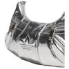 adidas Оригинальная женская сумка из ПУ, сумка через плечо, серебристая KC2771