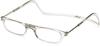 Readers Reading Glasses Clear Presbyopia (Click Reader)Clic +1.50
