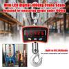 Mini LCD Digital 1000kg Crane Scale Portable Industrial Electronic Heavy Duty Weight Hook-Hanging