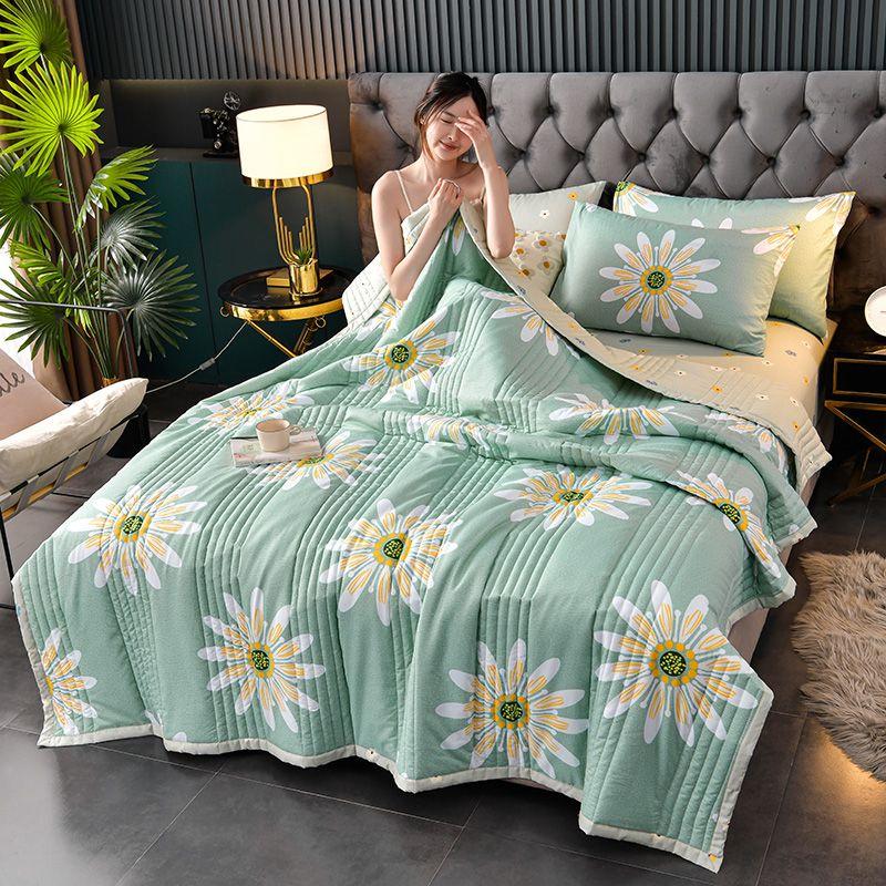 Тонкое летнее одеяло, летнее одеяло с кондиционером, тонкое одеяло, односпальное двуспальное одеяло для студенческого общежития, подходит для дома, спальни, гостевой комнаты