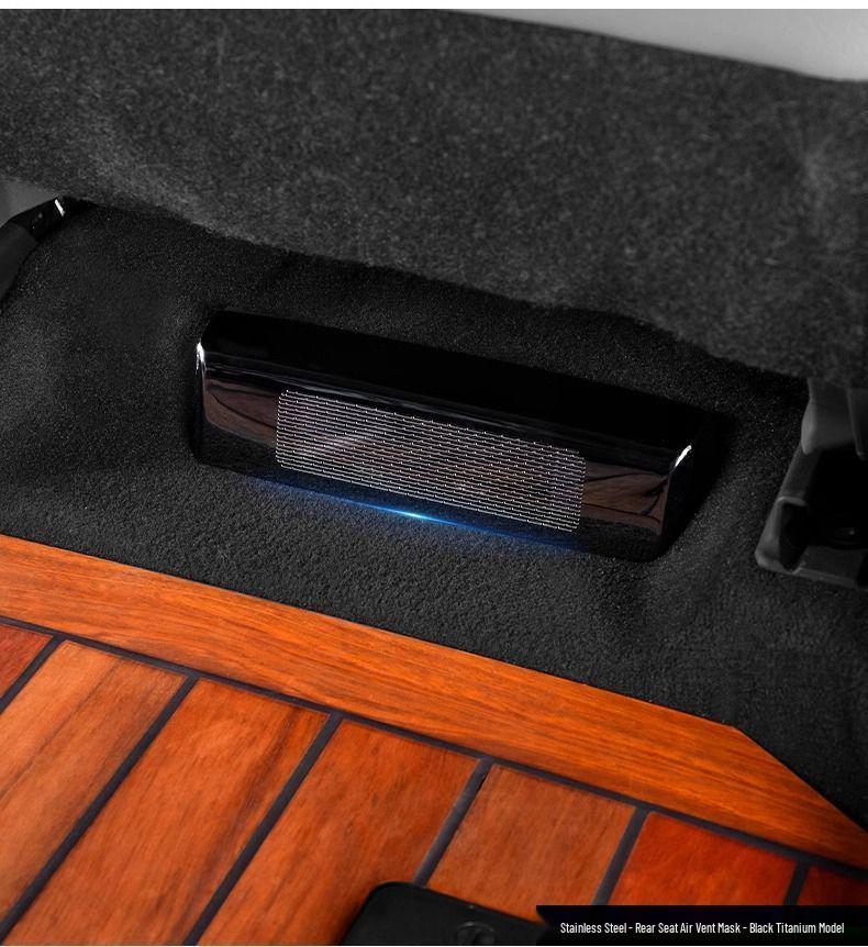 Toyota Sienna Under-Seat Air Outlet Grille Decorative Grid and Anti-Block Sticker