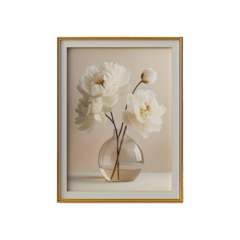 Wall Art Canvas Painting Flowers Picture Poster Unframed Ready to Hangs for Living Room Bedroom Home Decorations Gift