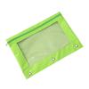Transparent Oxford Cloth Loose Leaf Budget Binder Pockets Documents Holder File Organizer Zipper Binder Pouches For Notebook