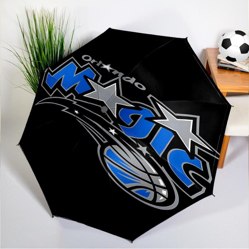 Orlando basketball Umbrella 8-Frame for Travel, Camping, Casual Lightweight Portable Umbrella, Essential for Every Family Holidays Gift