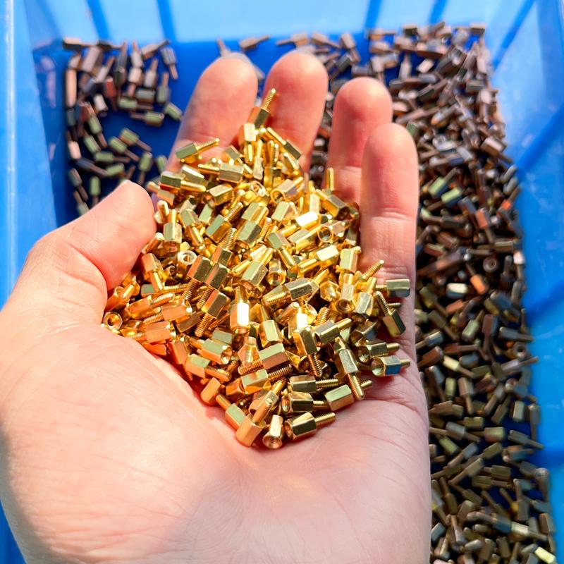 Hex Head Copper Pillar Brass Standoff Spacer Screw Bolt Nut Threaded Pillar Male Female PCB Circuit Board Standoff M2 M2.5 M3 M4