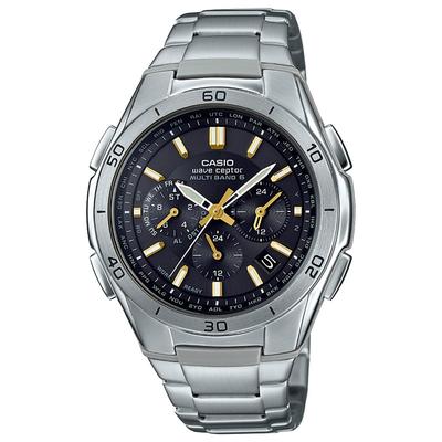 [Casio] Мужские часы Wave Ceptor WVQ-M410DE-1A3JF (Подлинный отечественный продукт) - Радиоуправляемый, на солнечных батареях, серебристый