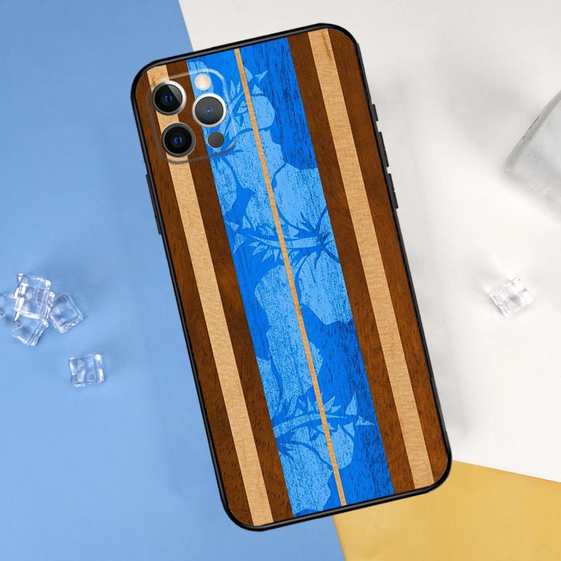 Hibiscus Retro Hawaiian Flower Phone Case For iPhone 16 Pro Max 13 12 Mini 11 14 15 Pro Max XR 16 15 Plus 16e Cover Shell