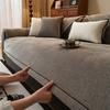 Sofa Cushion Universal In All Seasons, New Light Luxury High-End Non-Slip Leather Sofa Cushion, Chenille Sofa Cover Towel