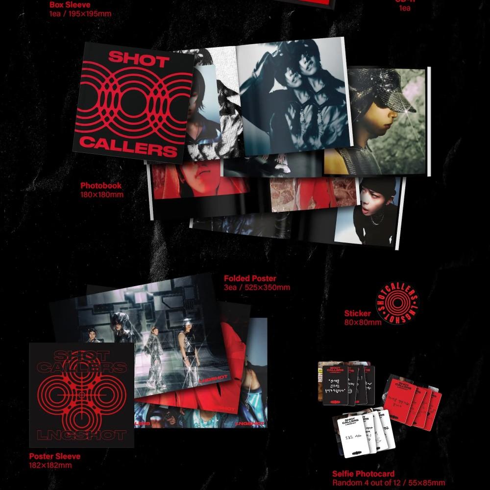LNGSHOT - [CALLERS] Мини-альбом СТАНДАРТНАЯ Версия