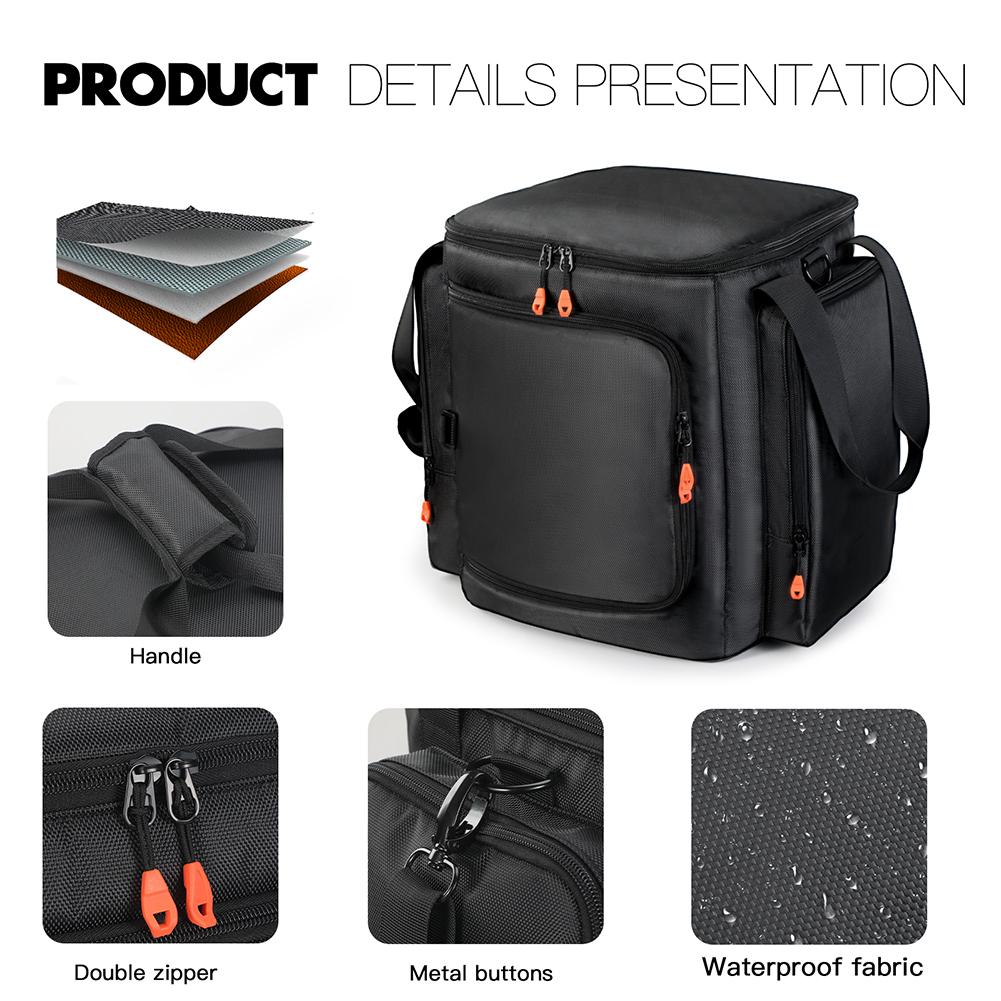 For JBL Partybox Encore Essential 2 Protective Case Outdoor Speaker Dust Case Double-Sided Portable Speaker Storage Bag