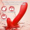 Dildo Vibrator with 10 Licking Pendulum Sucking and 7 Vibration Modes, Rose Toys G-Spot Clitoris Adult Toys Dildos for Female Couples Play