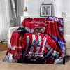 Atletico Madrid Blanket Soft Cozy Great For Sofa Picnics Bedding For All Seasons Modern Style Ideal Gift For Friends Family Couples Picnic