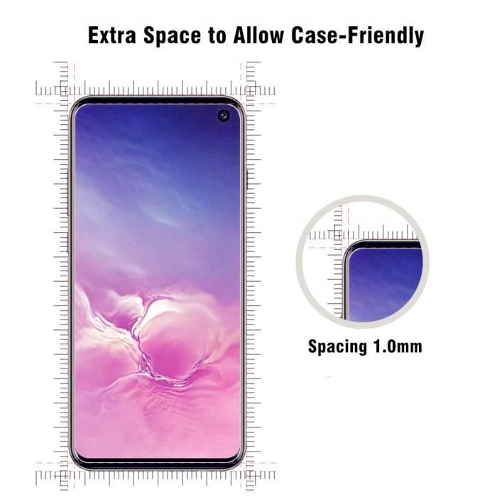 [2 шт.] Закаленное стекло для Samsung Galaxy S10e, Твердость 9H, Без пузырей, Защита от царапин, Ультрапрозрачная Защитная пленка для Samsung S10