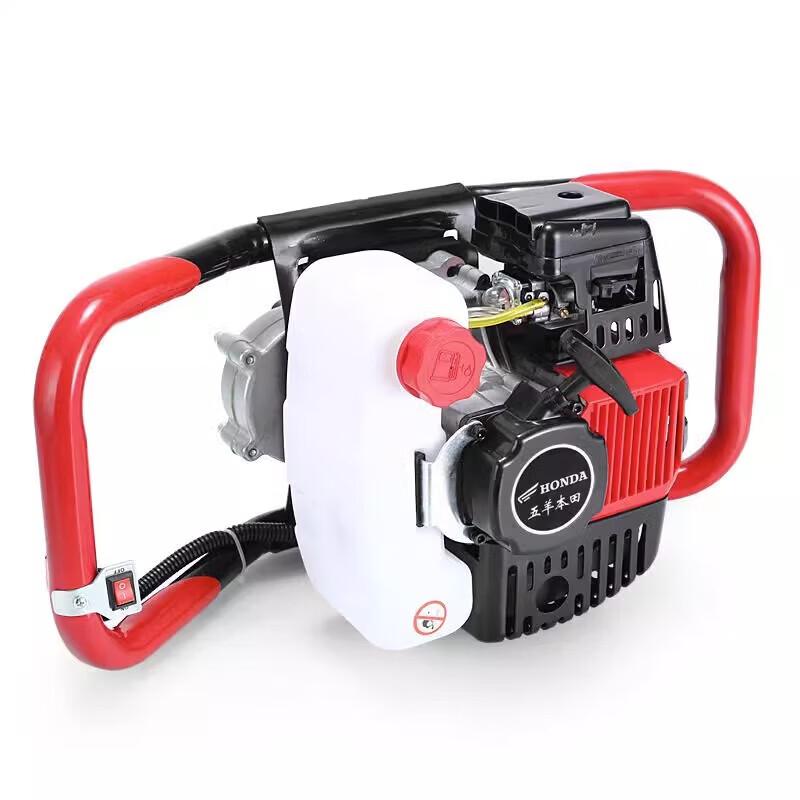 Deqier 180CC 4-Stroke Earth Auger Post Hole Digger CN plug (adapter included)