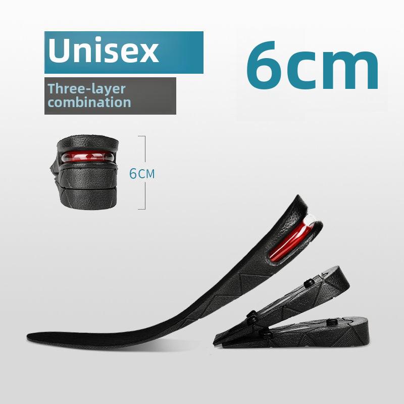 Многослойные съемные стельки, увеличивающие рост: Невидимая воздушная подушка для мужчин и женщин