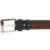 Качественный мужской кожаный ремень GRANDE PELLE Leather Belt 21461 Коричневый