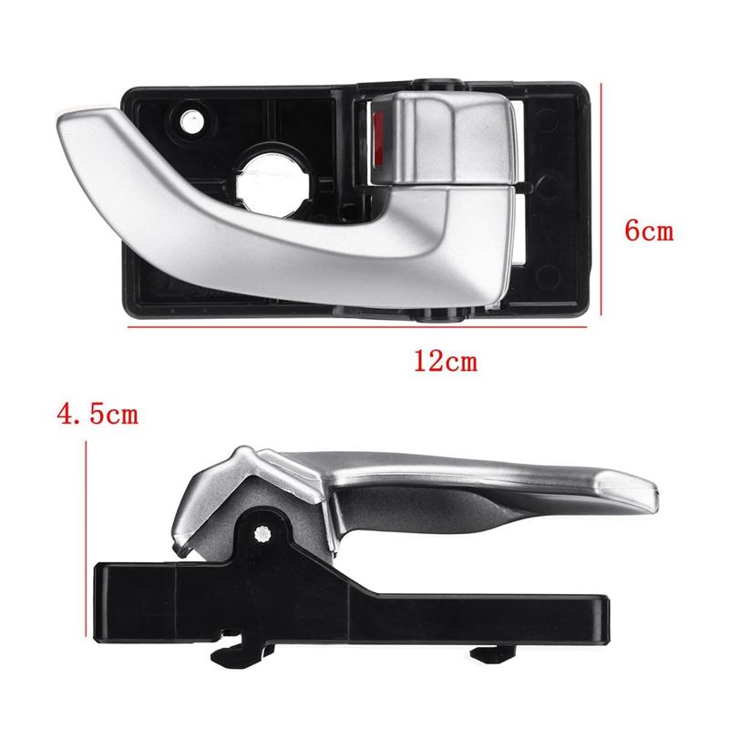 2шт 4шт слева&;Запасной комплект правой внутренней дверной ручки левого и правого автомобиля для Hyundai Tucson 2005 -