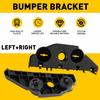 Fits 2016 2017 2018 Nissan Altima Front Bumper Bracket Retainers Left Right 2pcs