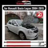 Для Dacia Logan I L90/U90/F90 2004-2012 Передний капот Модифицированные газовые упоры Амортизатор Подъемники Амортизатор