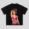 Shakira Photo Dai Dai Merch T shirt 2026 Summer Cotton Unisex Men‘s Women's T-Shirts Y2k Fans Casual Fashion Popular Tee
