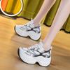 High Quality 9CM Chunky Sneakers for Women Platform Sneakers Wedge Heel Women Casual Shoes Dad Shoes Summer Shoes Spring Autumn