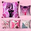 A-Angel D-Dust H-HazbinsS-S Наволочки для Спальни Гостиной Дивана Домашний Декор Полиэстеровая Наволочка на Подушку на Молнии